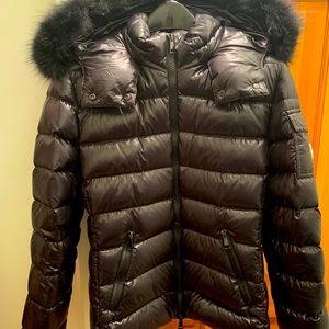 MONCLER BABYFUR - BLACK